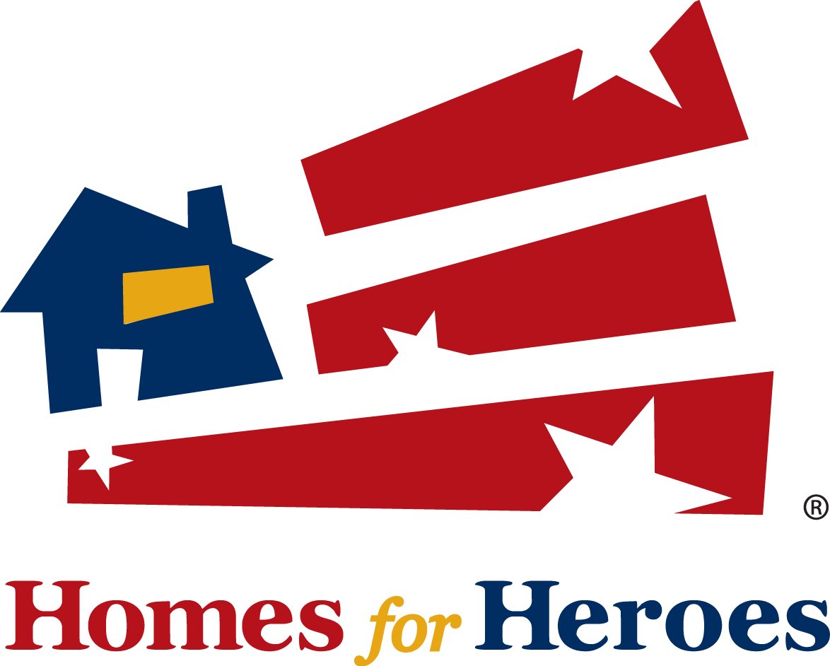 Home Homes for Heroes Logo